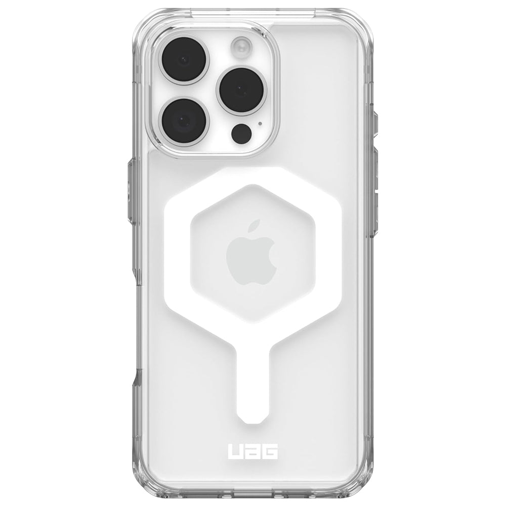Husa de protectie UAG Plyo MagSafe compatibil cu iPhone 16 Pro, Ice White
