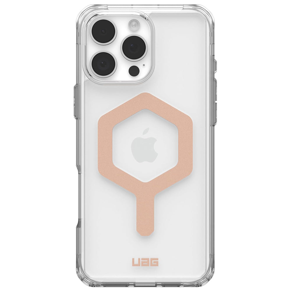 Husa de protectie UAG Plyo MagSafe compatibil cu iPhone 16 Pro Max, Ice Rose Gold