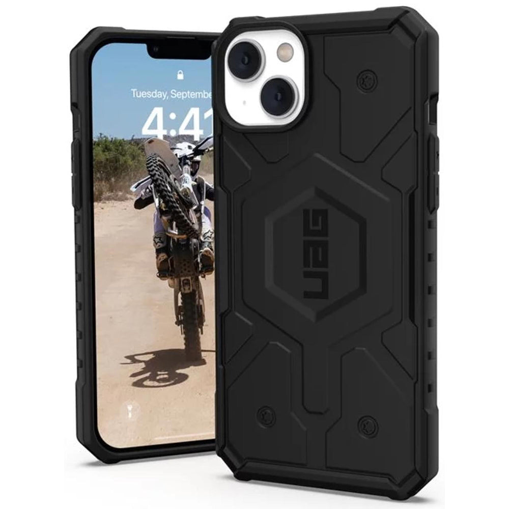 Husa de protectie UAG Pathfinder MagSafe compatibil cu iPhone 14 Plus, Negru