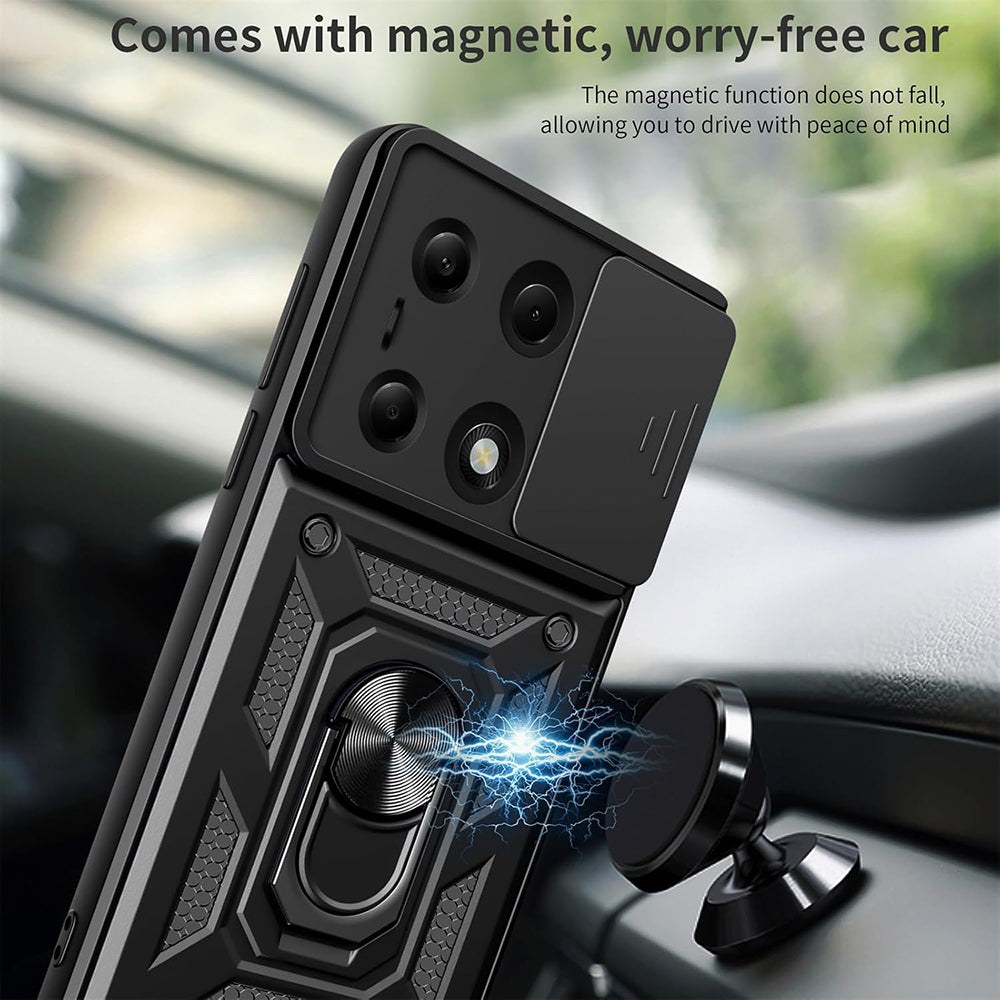 Husa de protectie Techsuit CamGuard Pro compatibil cu Google Pixel 9a, Rosu