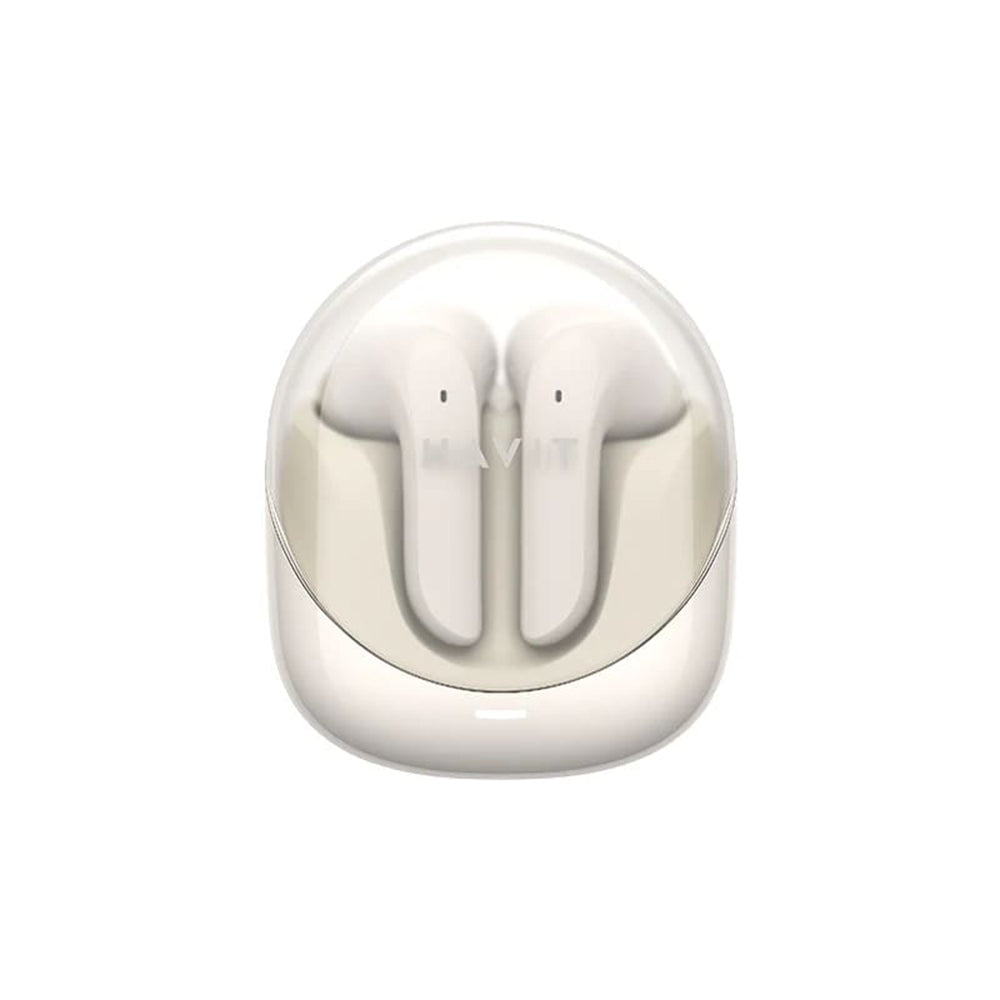 Casti Havit Modern Buds (TW974), for Gaming, with Microphone, Bluetooth 5.3, TWS, ENC, USB-C, 400mAh, Negru