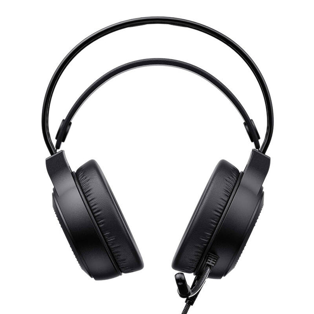 Casti Havit Gaming (H2040d), with Microphone, RGB, USB, Jack 3.5mm, Negru