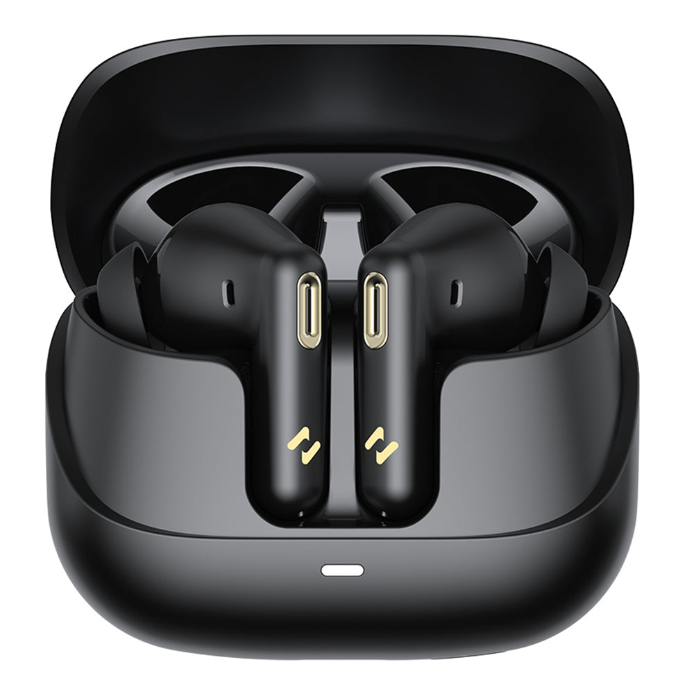 Casti Havit (TW906 Pro), Bluetooth 5.3, with Microphone, TWS, ANC, Type-C, 300mAh, Negru