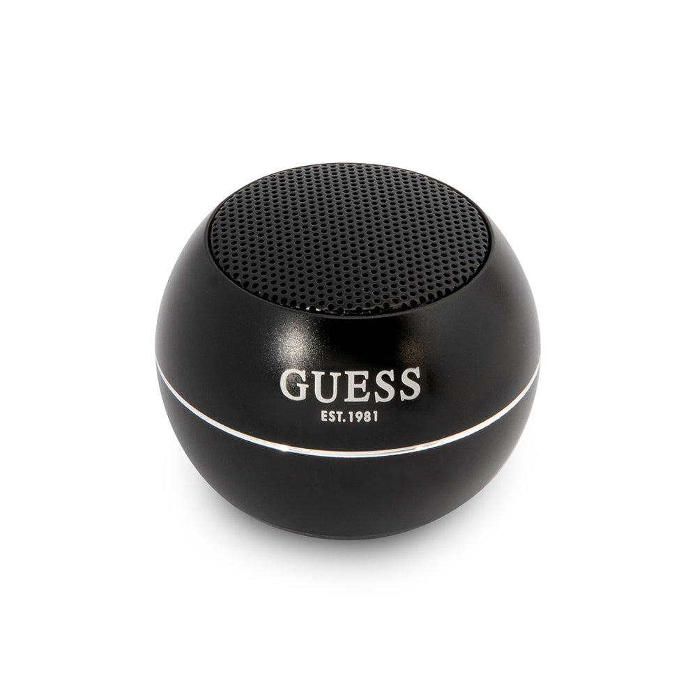Casti Guess Wireless Mini Speaker (GUWSALGEK), Bluetooth 5.0, 3W, 300mAh, 4H, Negru