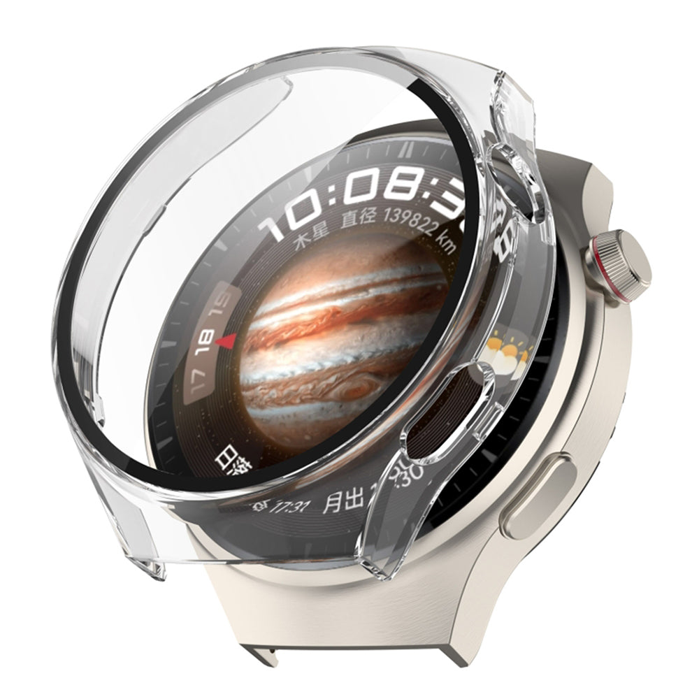 Folie de protectie smartwatch Techsuit Defense360 Pro compatibil cu Huawei Watch 4 Pro, Transparent