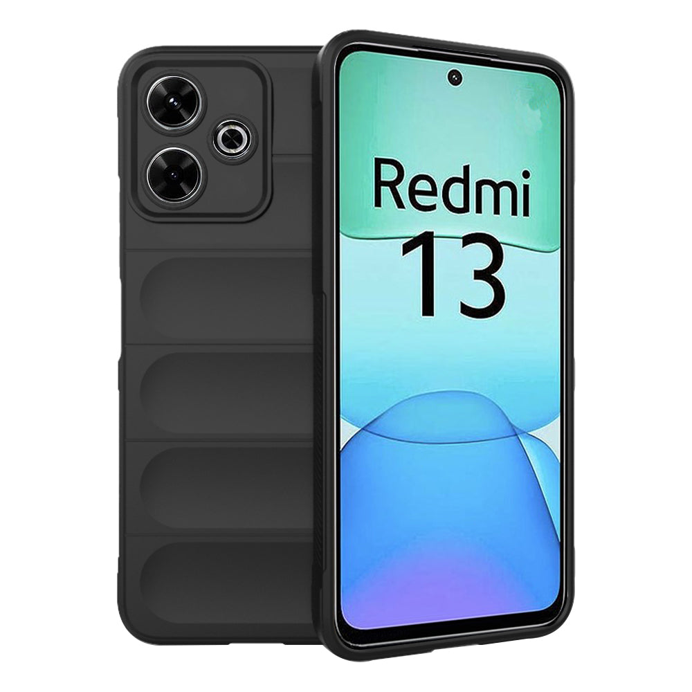 Husa de protectie Techsuit Magic Shield compatibil cu Xiaomi Redmi 13 / Poco M6 4G, Negru