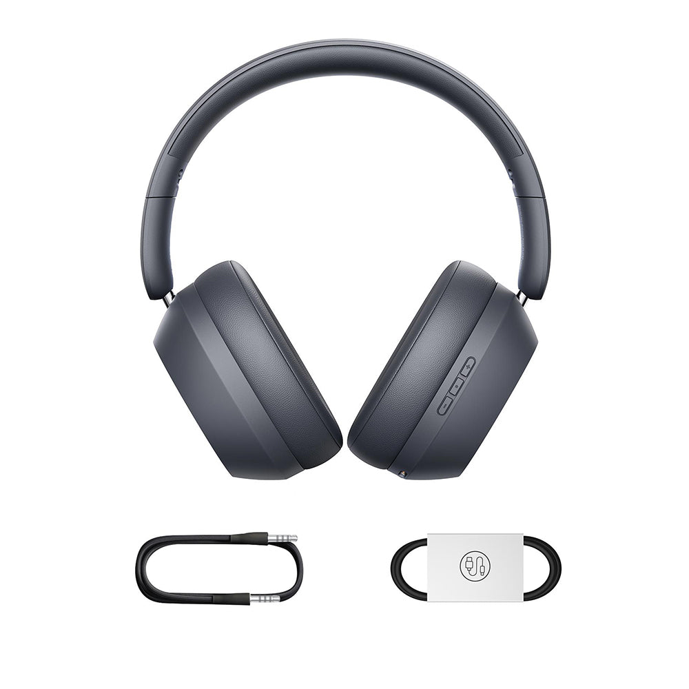 Casti Baseus Wireless Bass 35 Max (A00070800821-00), On-ear, Bluetooth 5.3, Sound Isolation, Foldable, Twilight Grey
