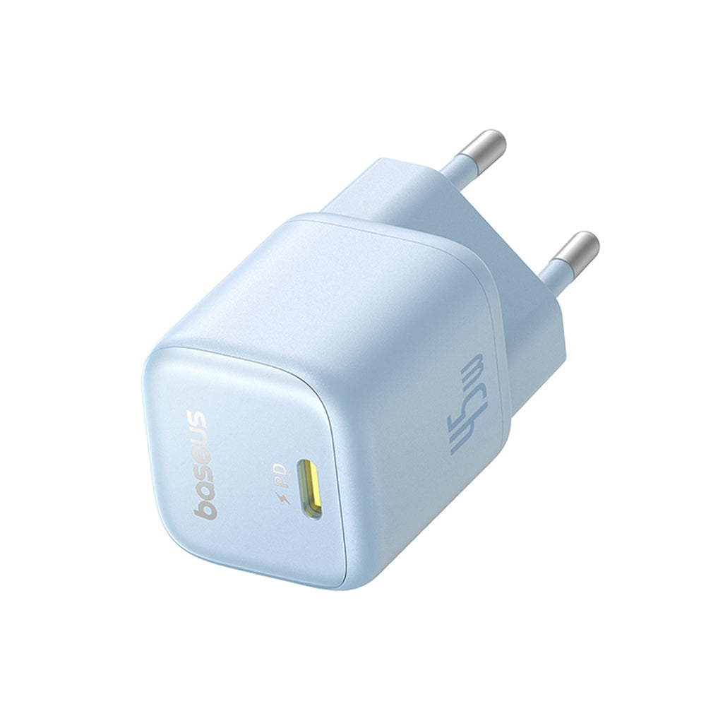 Incarcator Baseus PicoGo (P10176800313-00), GaN, Fast Charging, 45W, USB-C, Galaxy Blue