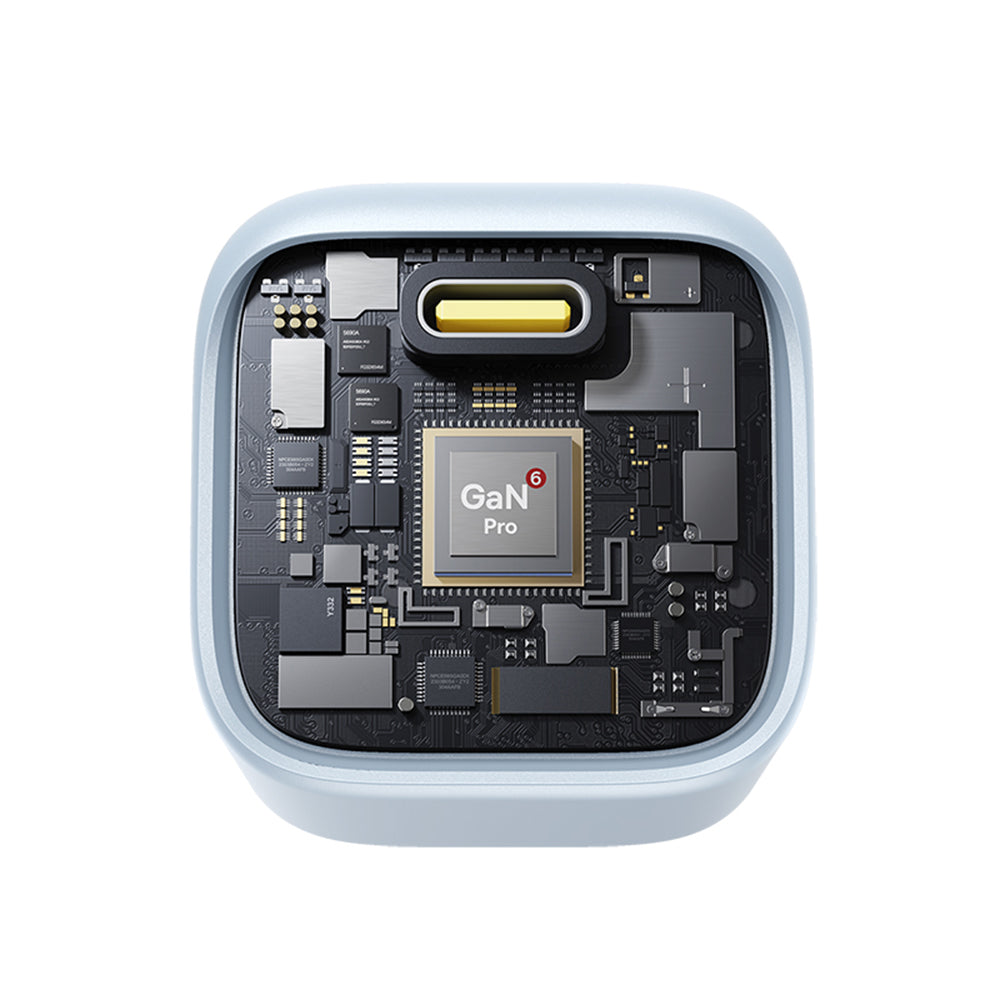 Incarcator Baseus PicoGo (P10176800313-00), GaN, Fast Charging, 45W, USB-C, Galaxy Blue