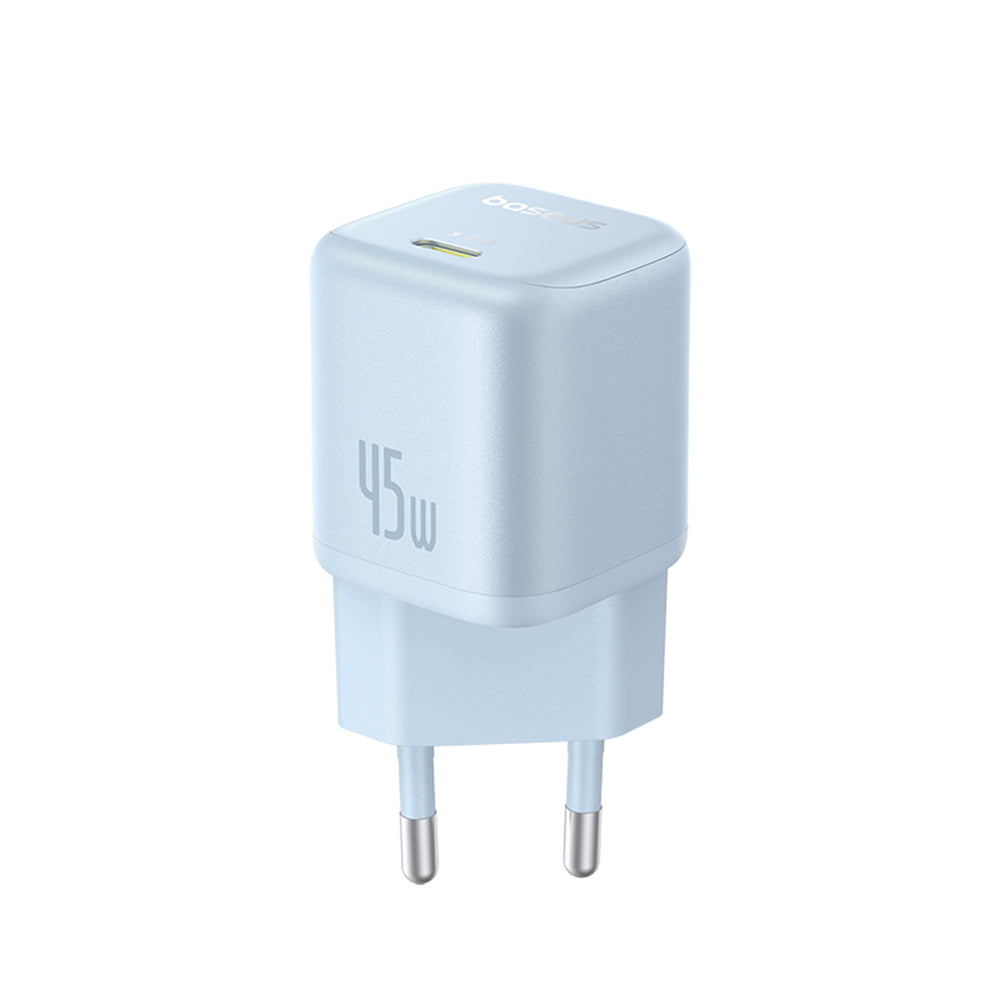 Incarcator Baseus PicoGo (P10176800313-00), GaN, Fast Charging, 45W, USB-C, Galaxy Blue