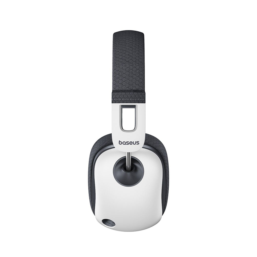 Casti Baseus Gaming GoPlay 1 Max (A00181003213-00), with Microphone, In-Line Cable Controls, LED Light, Moon White