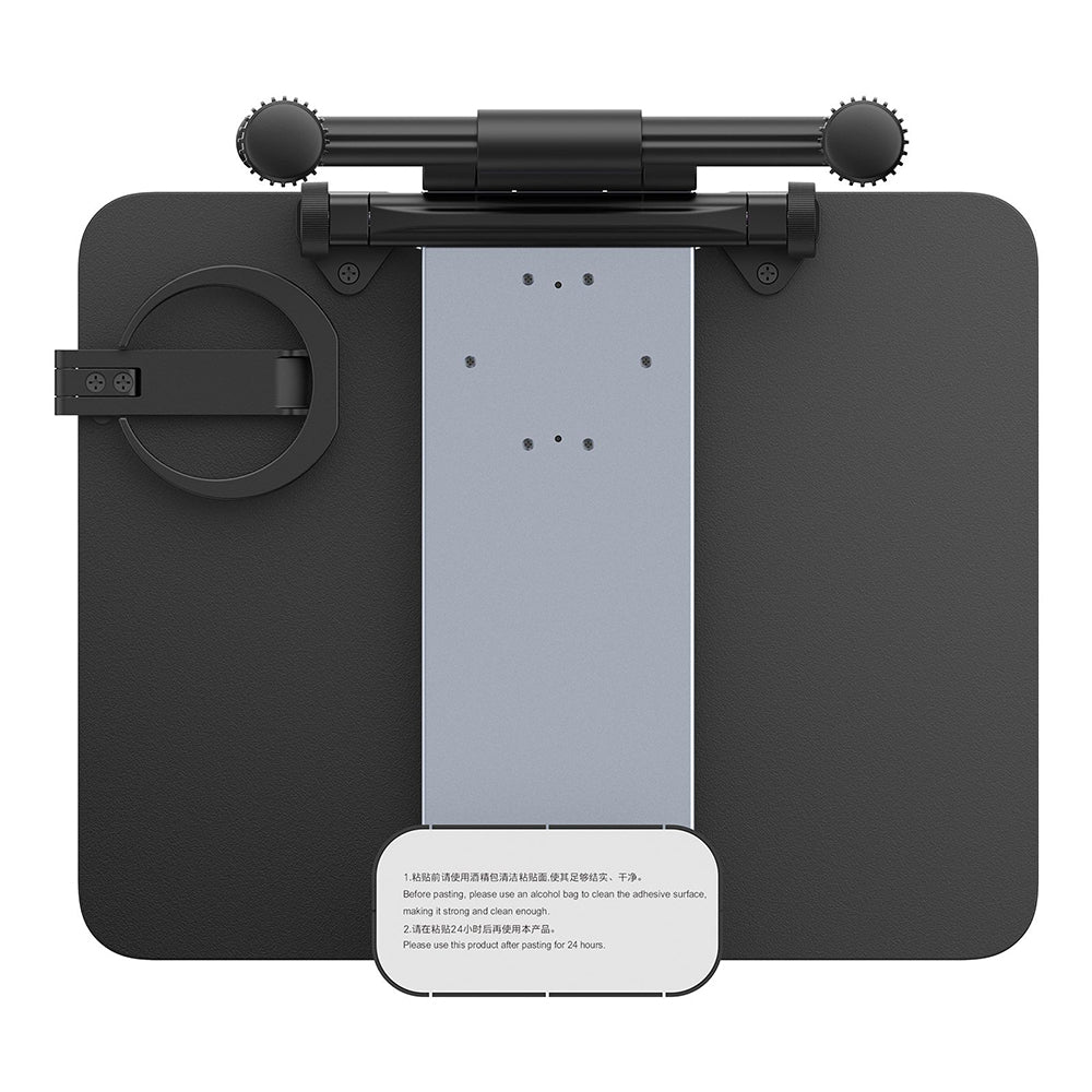Suport Baseus MagPro II (C40272901121-00), for Backseat Headrests, Cup Holder, 360° Phone Mount, Table, Negru Cosmic