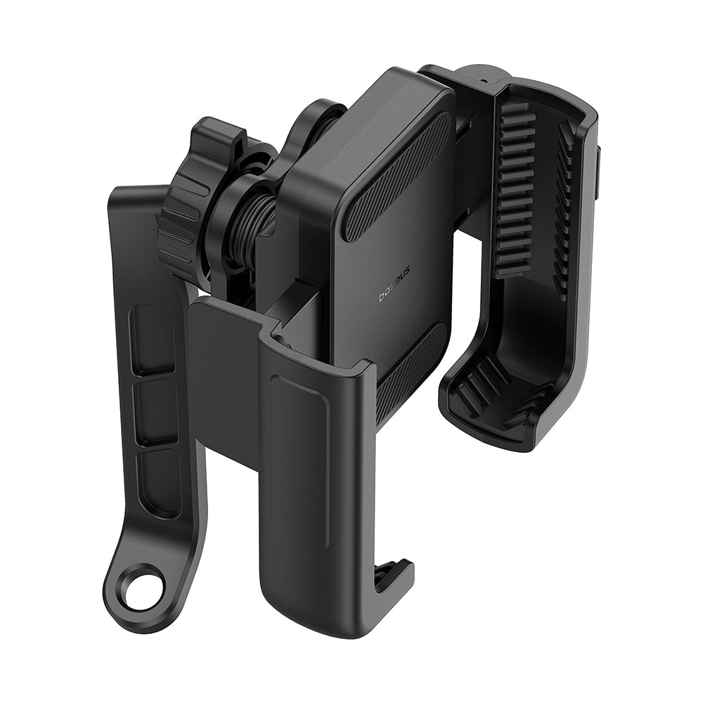 Suport Baseus Motorcycle GoTrip (C40572301111-01), 360°, Anti-Shake, with Screw Lock, Stable, 5.7 - , Cluster Black