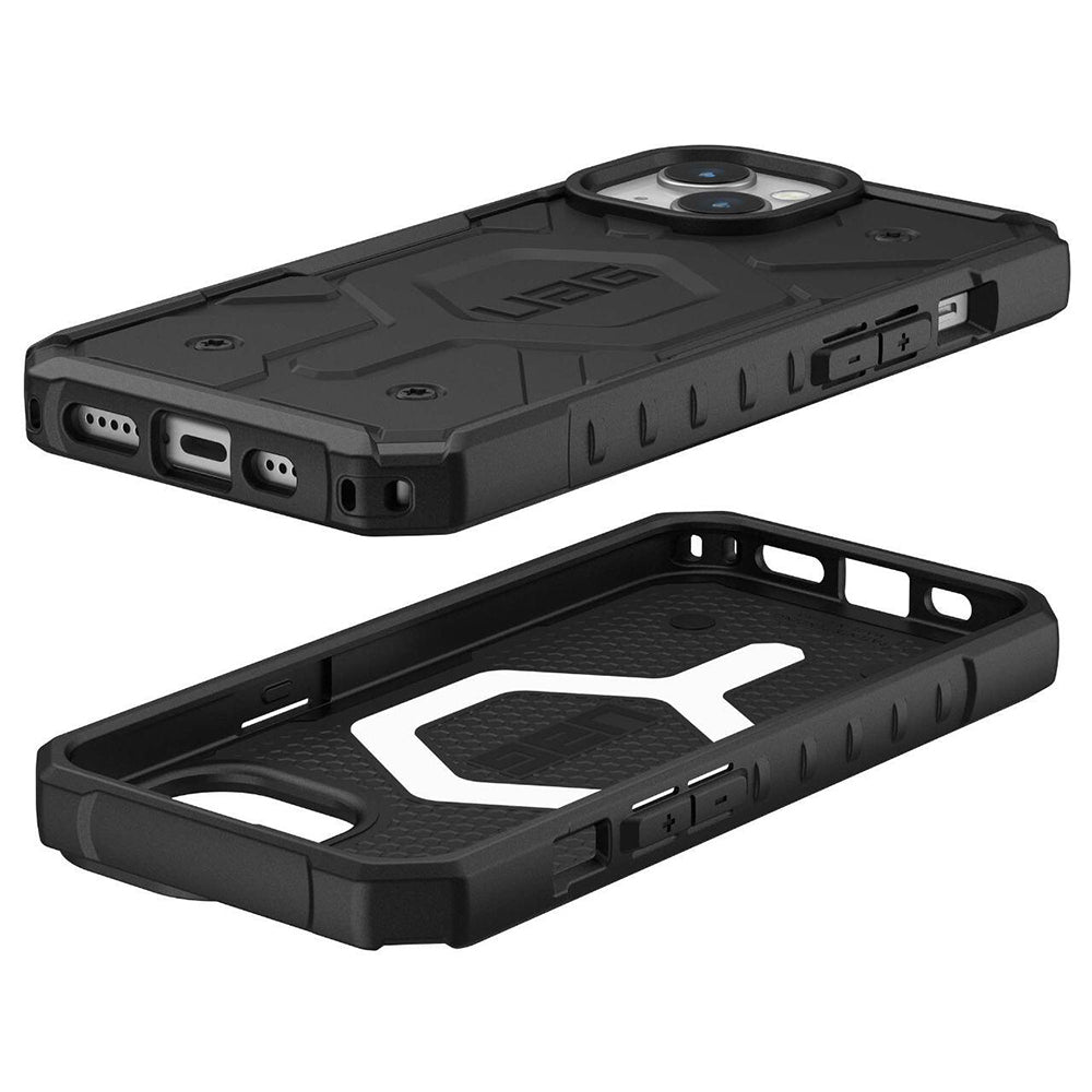 Husa de protectie UAG Pathfinder MagSafe compatibil cu iPhone 15 Plus, Negru