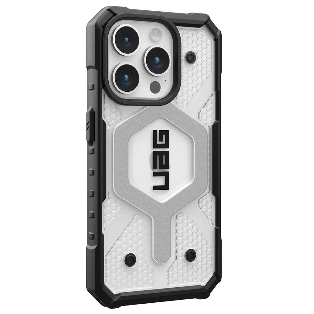 Husa de protectie UAG Pathfinder Magsafe compatibil cu iPhone 15 Pro, Ice