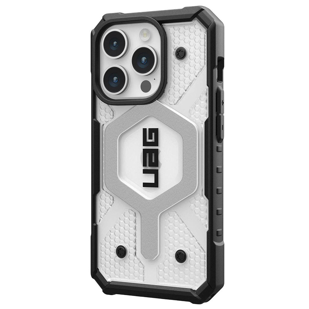 Husa de protectie UAG Pathfinder Magsafe compatibil cu iPhone 15 Pro, Ice