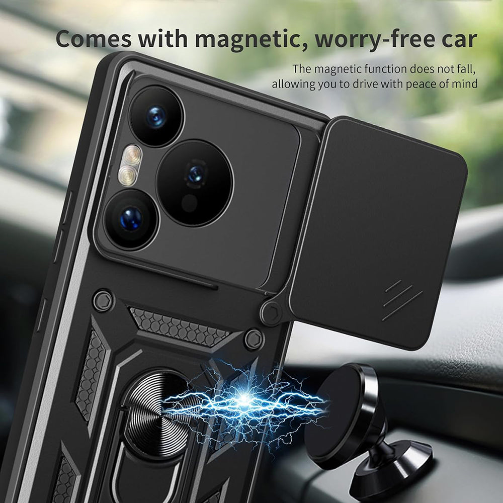 Husa de protectie Techsuit CamShield Series compatibil cu Xiaomi Redmi Note 14 5G, Negru