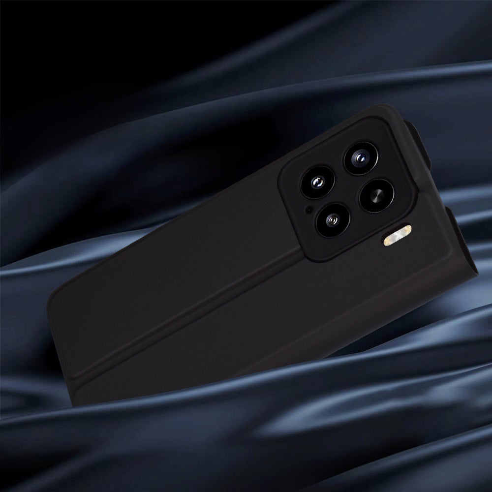 Husa de protectie Techsuit Magskin Book compatibil cu Xiaomi 15, Negru