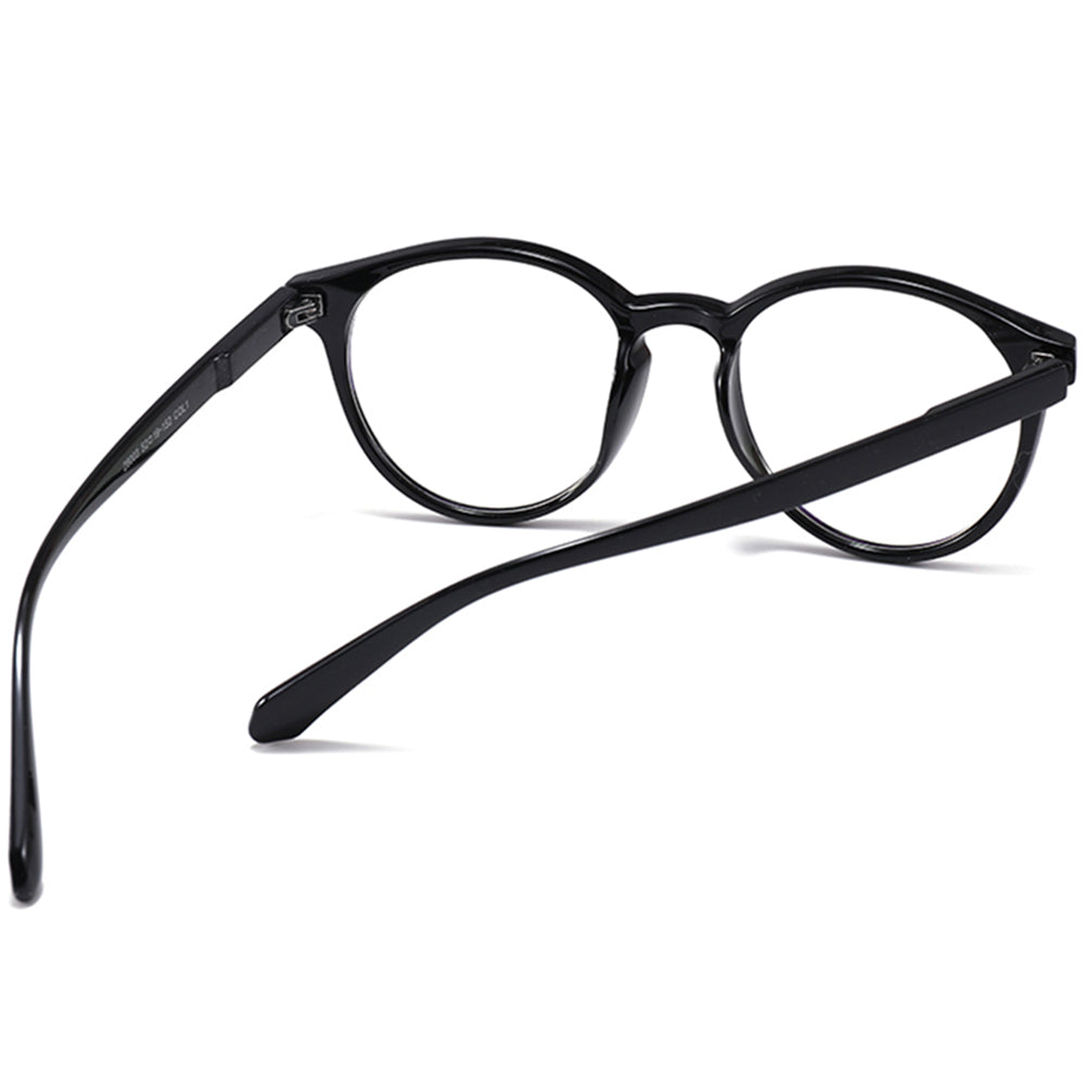 Techsuit Anti-Blue Light Glasses Reflex PC (PC28003-C1), Round, Negru
