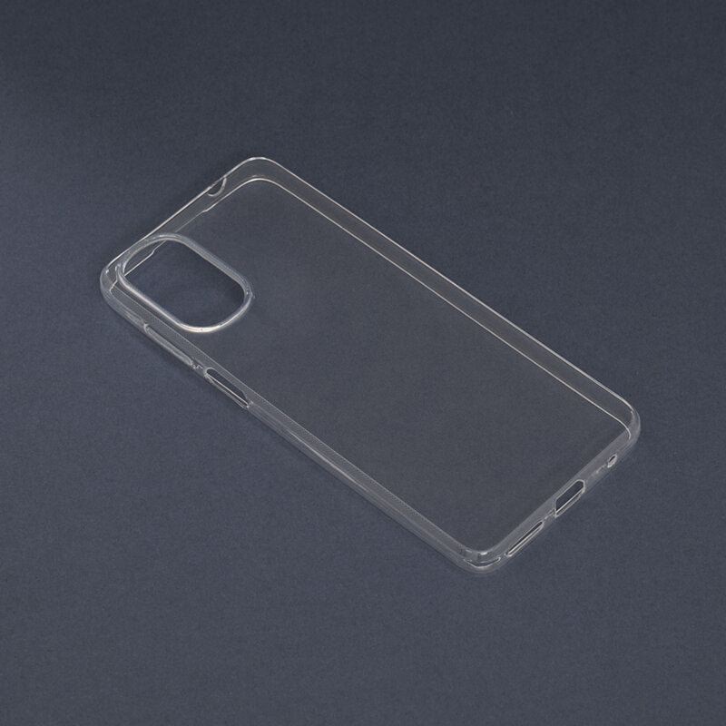 Husa de protectie Techsuit Clear Silicone compatibil cu Motorola Moto E32 / Moto E32s, Transparent