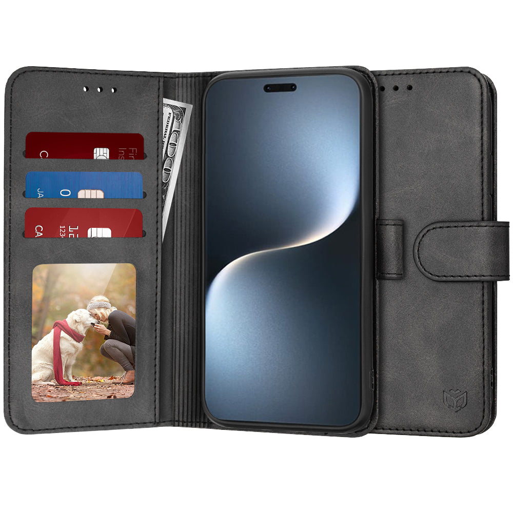 Husa de protectie Techsuit Diary Book compatibil cu Honor Magic7 Pro, Negru