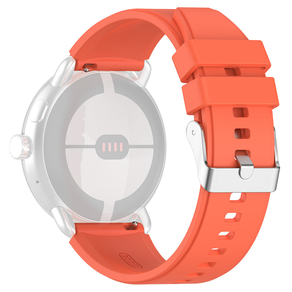 Curea smartwatch Techsuit Watchband 22mm (W026) compatibil cu Huawei Watch GT 2 (46mm)/GT 2 Pro/GT 3 Pro (46mm)/Ultimate, Xiaomi Watch S1, Portocaliu
