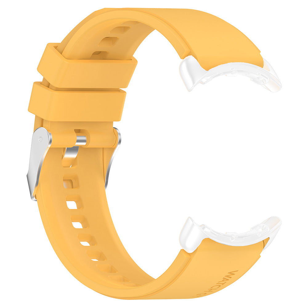 Curea smartwatch Techsuit Watchband 22mm (W026) compatibil cu Huawei Watch GT 2 (46mm)/GT 2 Pro/GT 3 Pro (46mm)/Ultimate, Xiaomi Watch S1, Galben