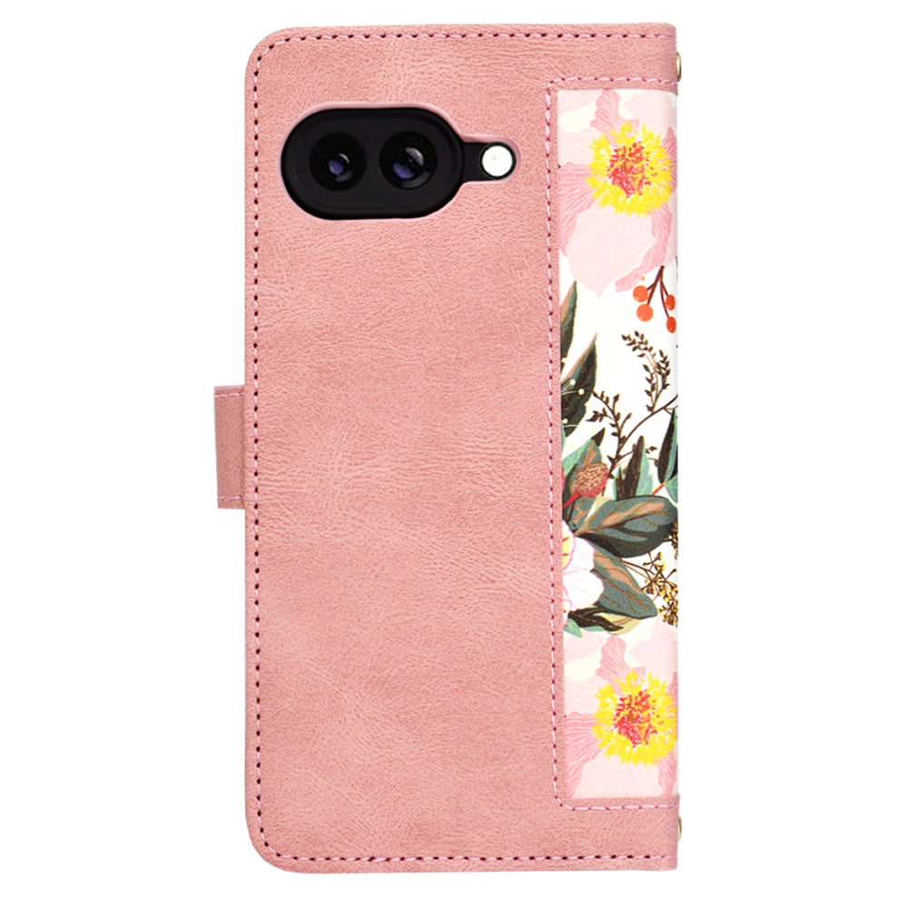 Husa de protectie Techsuit FlipCraft compatibil cu Google Pixel 9a, Sweetheart Pink