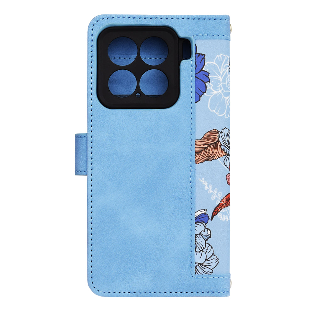 Husa de protectie Techsuit FlipCraft compatibil cu Xiaomi 15, Vibrant Blue