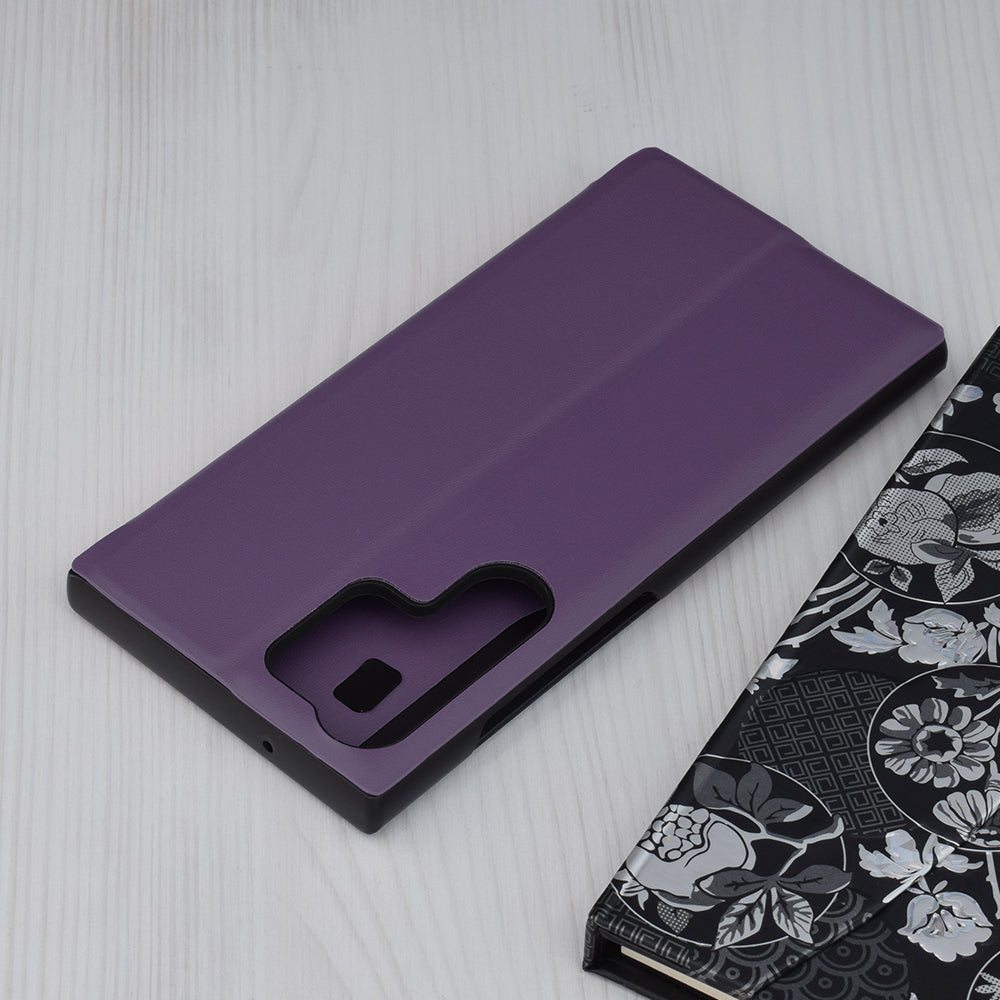 Husa de protectie Techsuit eFold Series compatibil cu Samsung Galaxy S23 Ultra, Mov