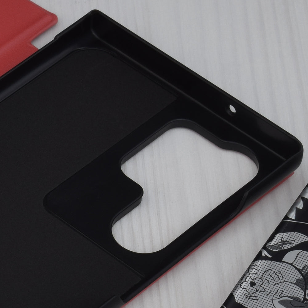 Husa de protectie Techsuit eFold Series compatibil cu Samsung Galaxy S23 Ultra, Rosu