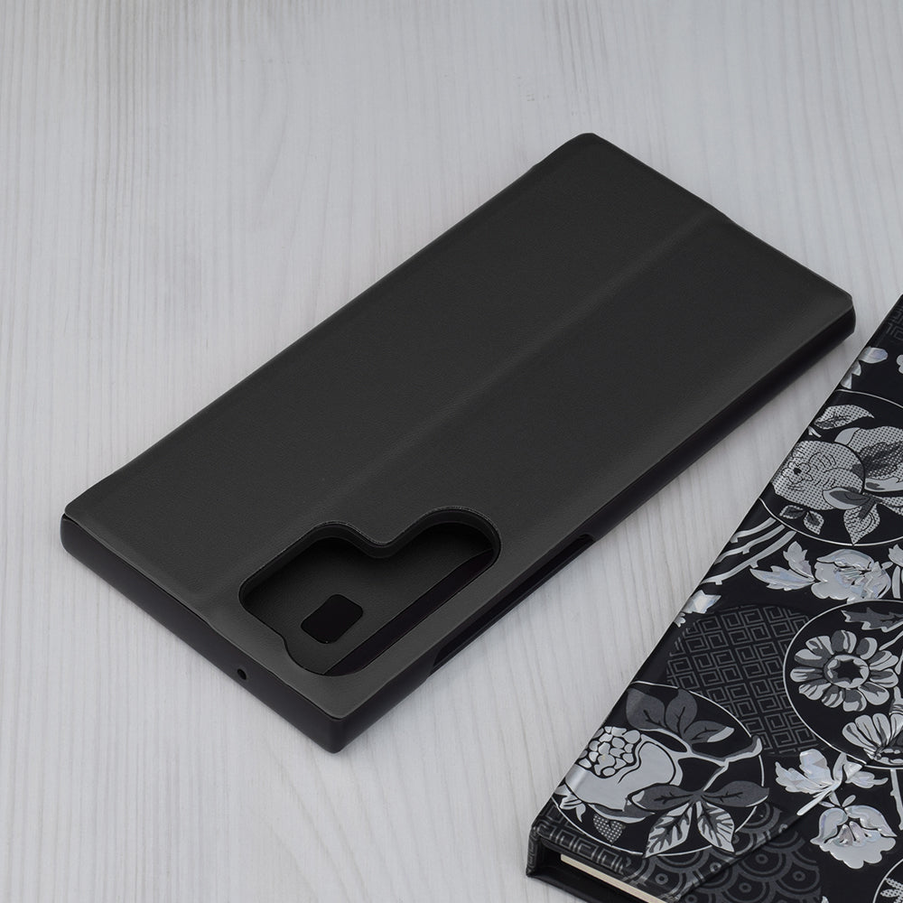 Husa de protectie Techsuit eFold Series compatibil cu Samsung Galaxy S23 Ultra, Negru