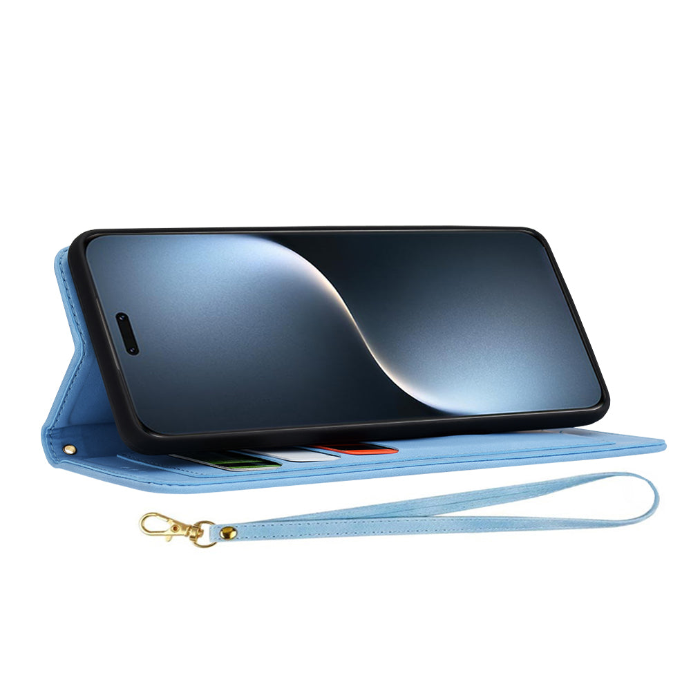 Husa de protectie Techsuit FlipCraft compatibil cu Honor Magic7 Pro, Vibrant Blue