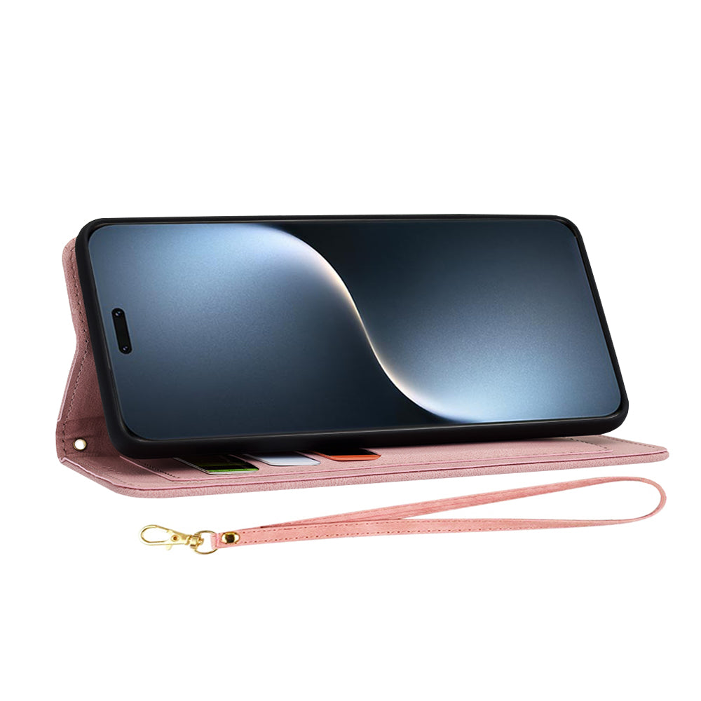 Husa de protectie Techsuit FlipCraft compatibil cu Honor Magic7 Pro, Sweetheart Pink