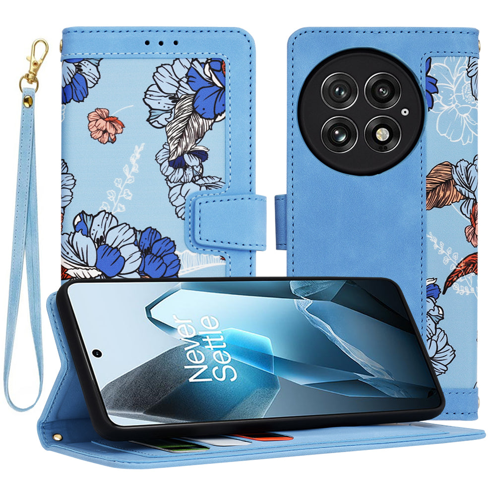 Husa de protectie Techsuit FlipCraft compatibil cu OnePlus 13, Vibrant Blue