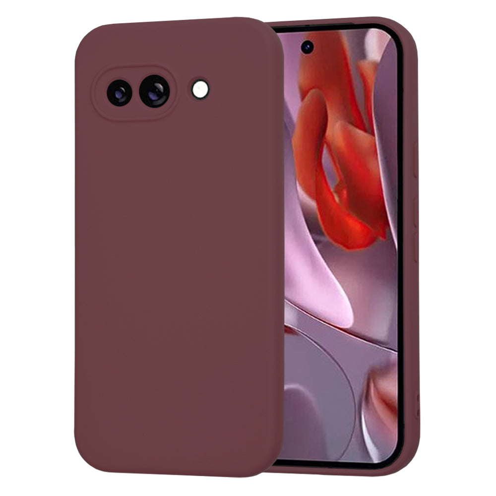 Husa de protectie Techsuit SoftFlex compatibil cu Google Pixel 9a, Plum Red