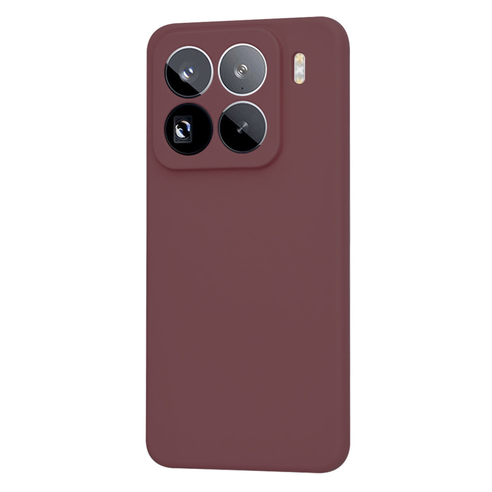 Husa de protectie Techsuit SoftFlex compatibil cu Xiaomi 15 Pro, Plum Red