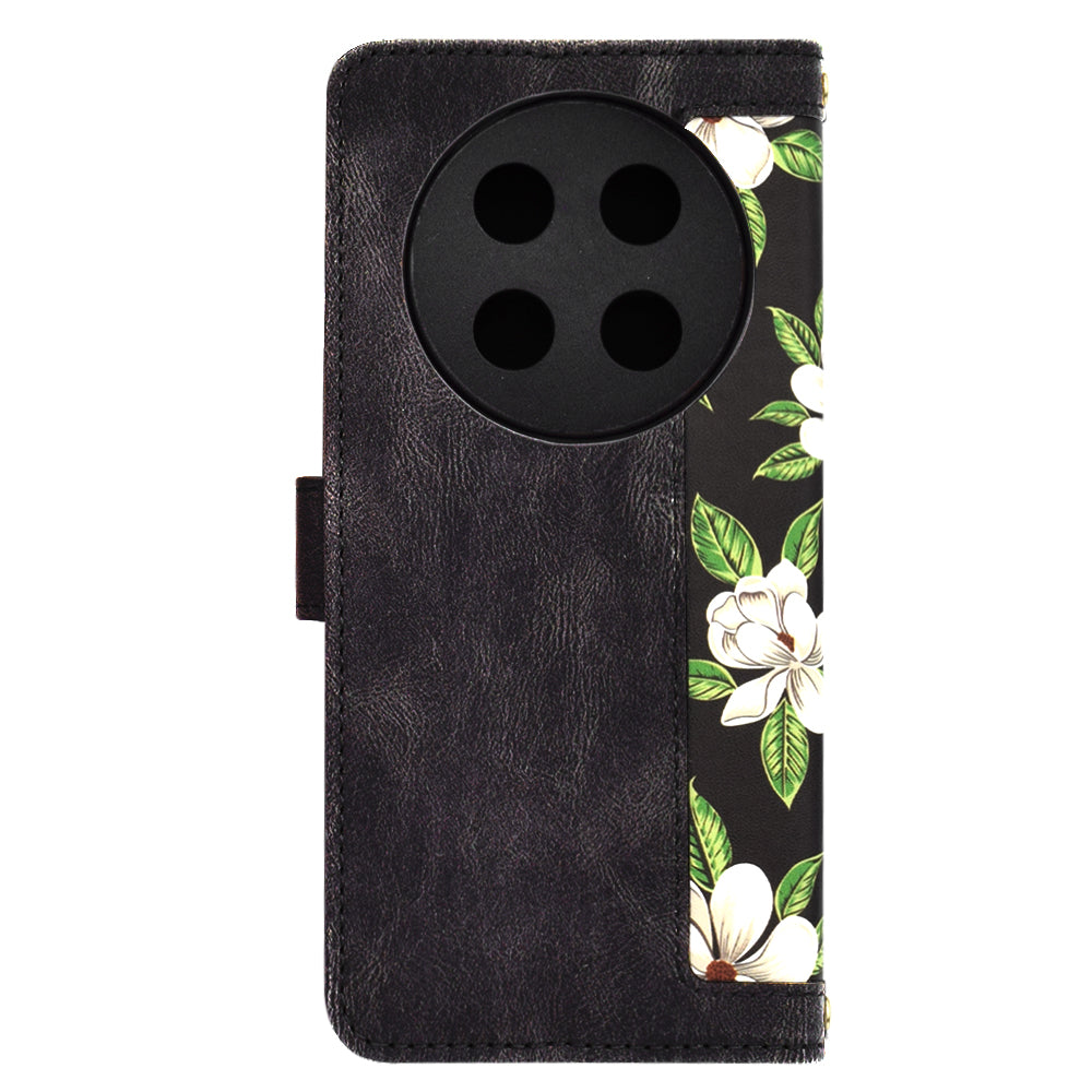 Husa de protectie Techsuit FlipCraft compatibil cu Honor Magic7 Lite / X9c, Flowers of the Dawn