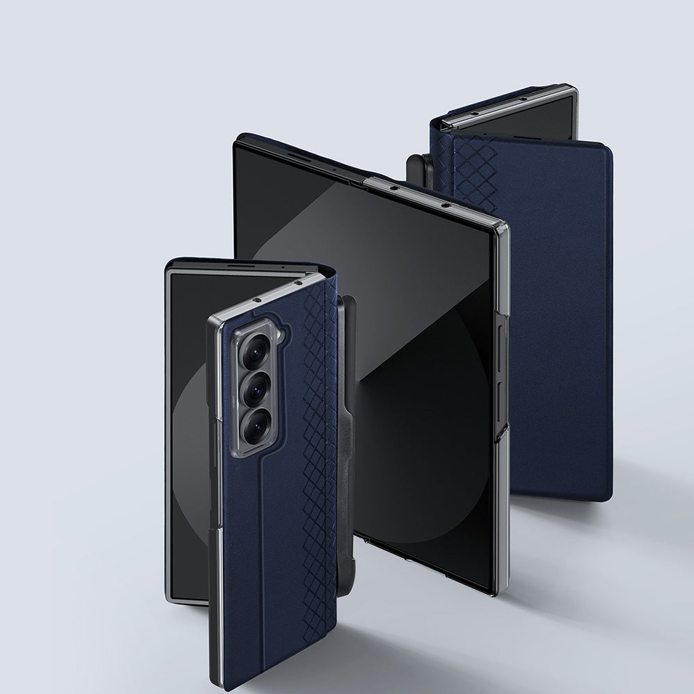 Husa de protectie Dux Ducis Bril (with Pencil Holder) compatibil cu Samsung Galaxy Z Fold SE, Negru