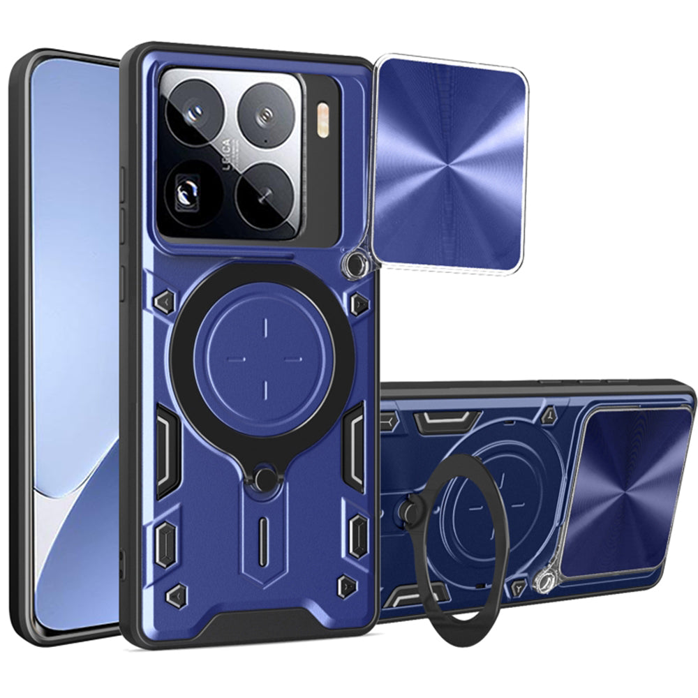 Husa de protectie Techsuit CamGuard Pro compatibil cu Xiaomi 15 Pro, Albastru