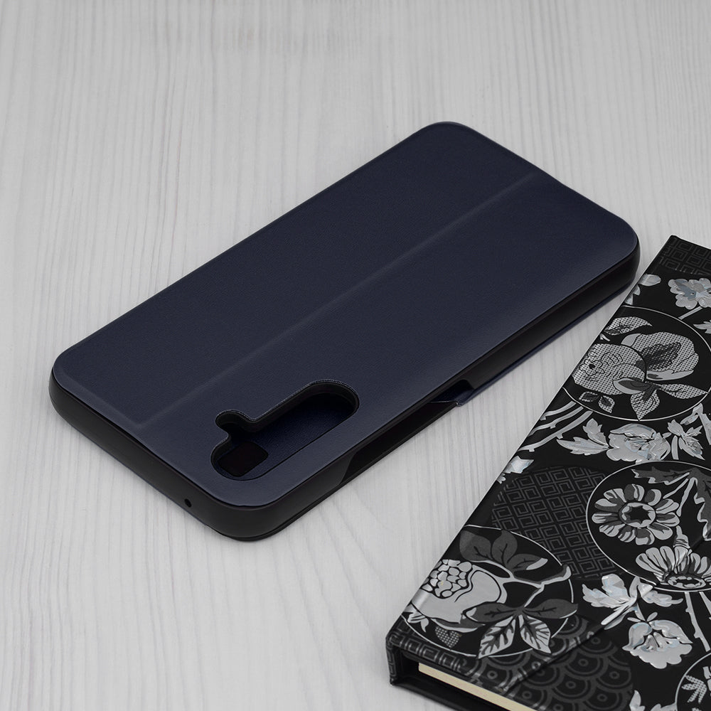 Husa de protectie Techsuit eFold Series compatibil cu Samsung Galaxy A54, Albastru Inchis