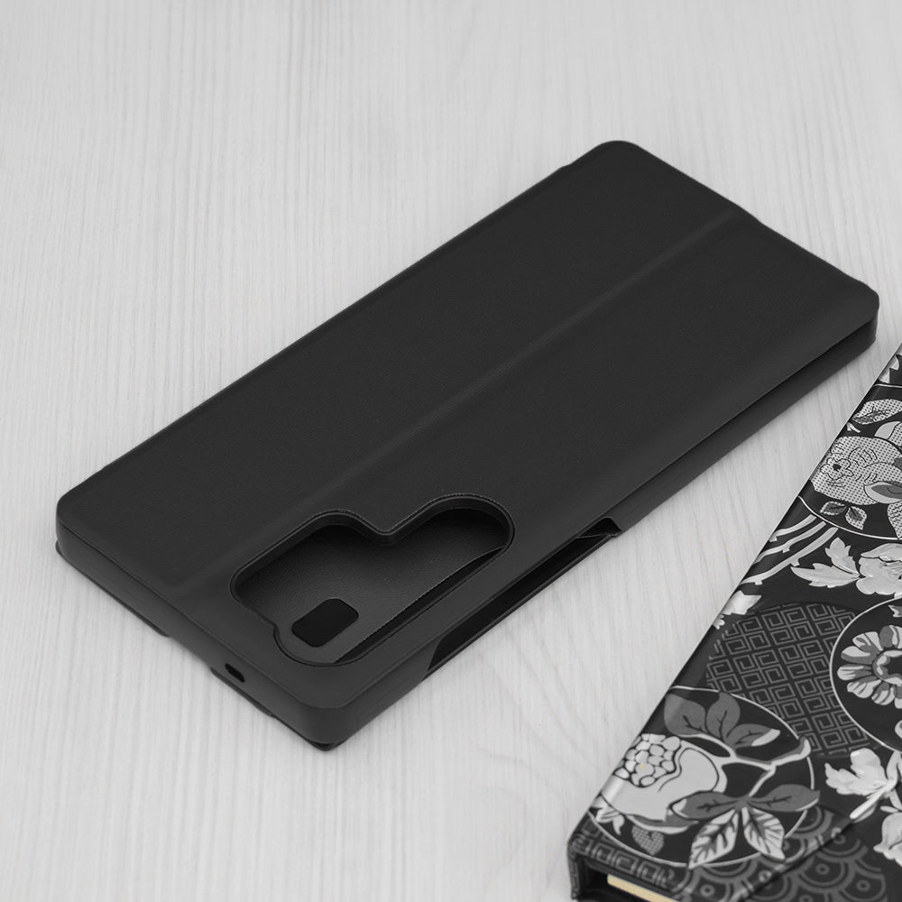 Husa de protectie Techsuit eFold Series compatibil cu Samsung Galaxy S25 Ultra, Negru