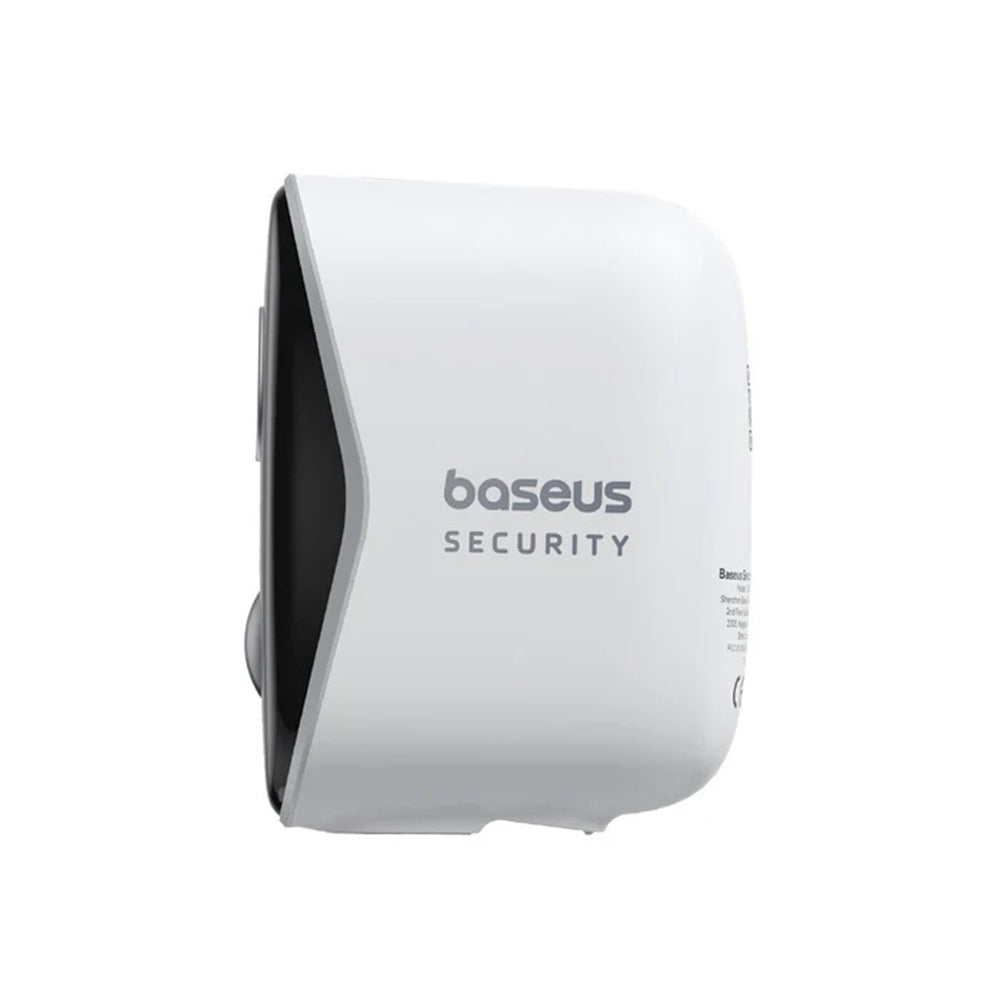 Baseus Outdoor Camera Security N1 (S0TW002131), 2K, 16GB, 2x Camera Kit, Two-way Talk, Night Vision, IP67, 7800mAh, Alb
