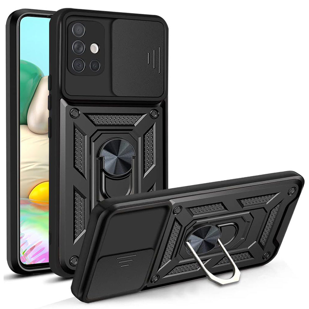 Husa de protectie Techsuit CamShield Series compatibil cu Samsung Galaxy A71 4G, Negru