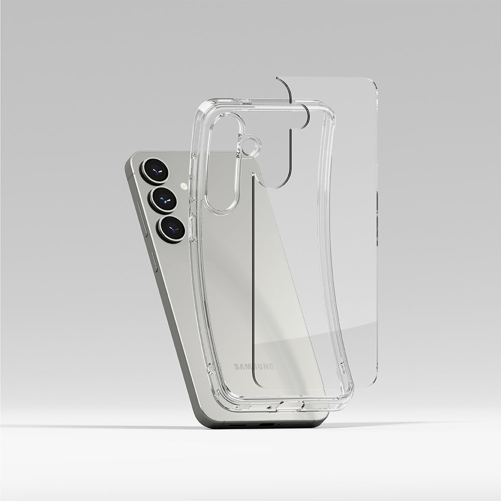 Husa de protectie Ringke Fusion compatibil cu Samsung Galaxy S25, Transparent