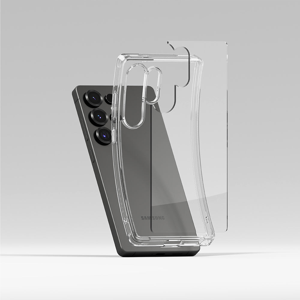 Husa de protectie Ringke Fusion compatibil cu Samsung Galaxy S25 Ultra, Transparent