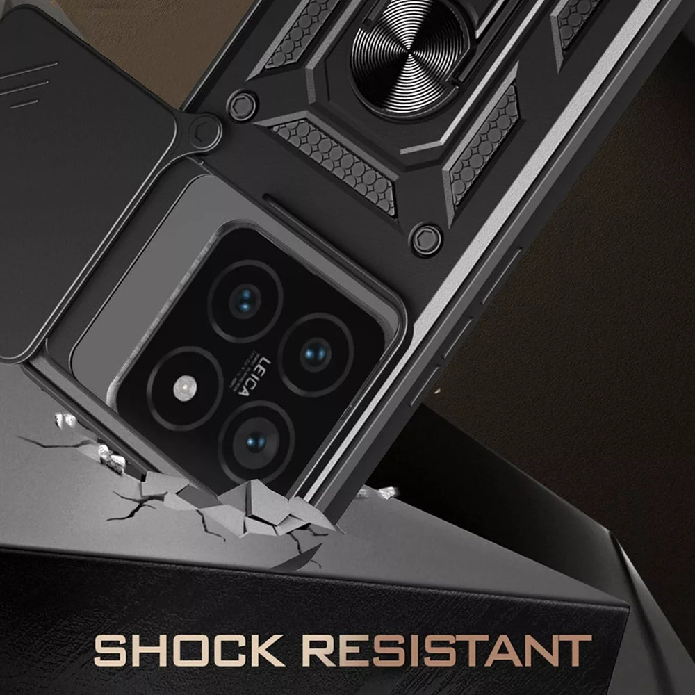Husa de protectie Techsuit CamShield Series compatibil cu Xiaomi 15 Pro, Negru