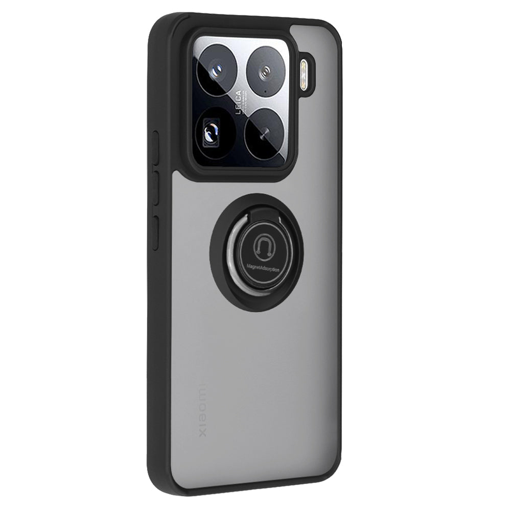 Husa de protectie Techsuit Glinth compatibil cu Xiaomi 15 Pro, Negru