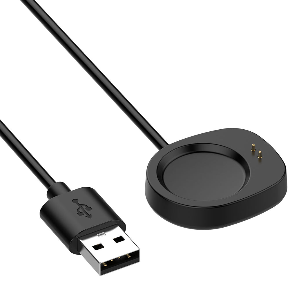 Incarcator Techsuit SmartWatch Wireless Charging Cable (THA4), for Amazfit T-Rex3 / Balance / Active Max / Active 3 Premium, Negru