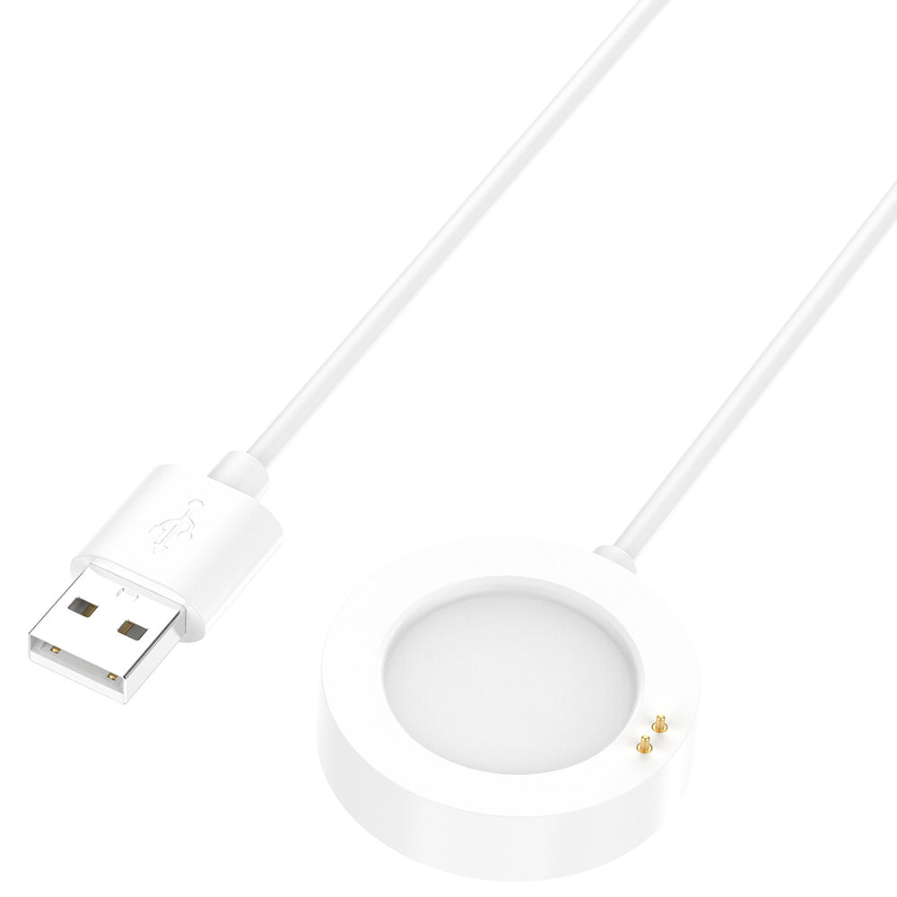 Incarcator Techsuit SmartWatch Wireless Charging Cable (TXC5), for Xiaomi Watch S4/2/S3/H1/Watch2 Pro/Watch S2, Alb